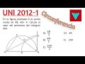 Circunferencia / UNI 2012-1