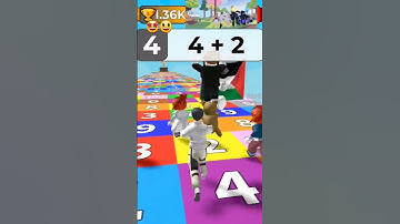 Math Block Race! 4+2=?  Wins! Trophys! Roblox! #funny #roblox #shorts #shortsvideo #game #gaming