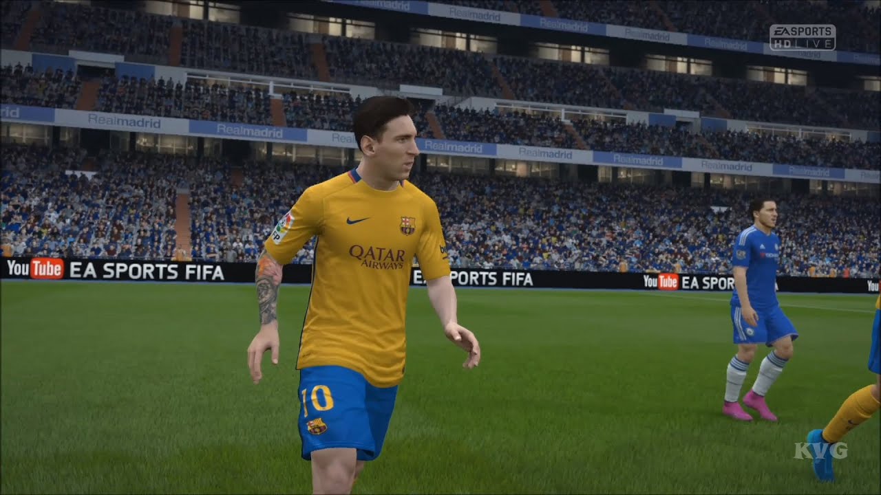 FIFA 16 - Chelsea FC vs FC Barcelona Gameplay (PS4 HD) [1080p60FPS]