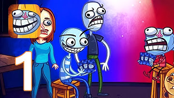 Troll Face Quest Memes - Gameplay Walktrough Part 1 - Tutorial Levels: 1-15