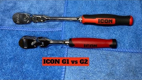 ICON G1 vs ICON G2 1/4” Drive Ratchet