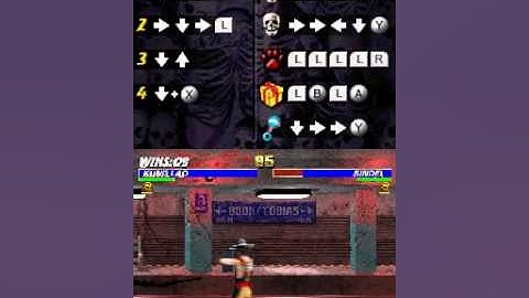 Ultimate Mortal Kombat 3 NDS Kung Lao Tas part 2
