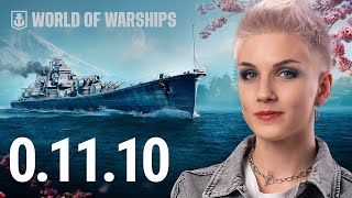 Update 0.11.10: Early Access to Japanese Light Cruisers, Battle Pass and Graphics improvements