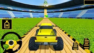 Stunt Arena Monster Truck Driving - Android Gameplay FHD screenshot 4