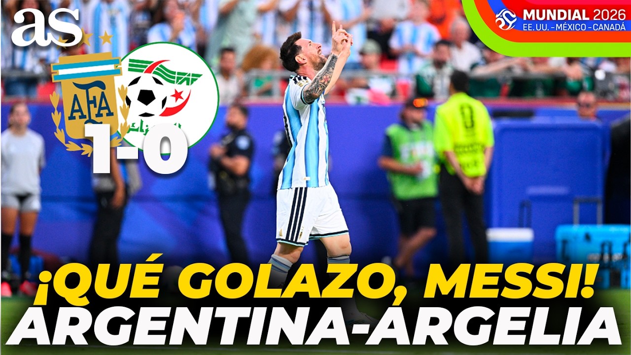 Messi debuta con golazo en el Mundial 2026