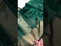 Green Handloom Maheshwari Saree | Festive Collection #saree #maheshwarisilk #fashion
