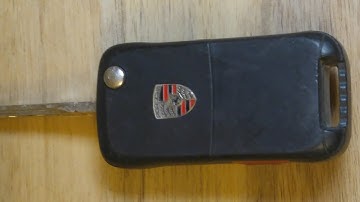 Porsche Cayenne Key Remote Battery Change 2003-2011