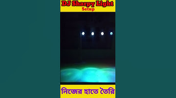 Mini DJ Sharpy Light #homemadeproject #sharpylight #minisharpy #djsharpy #shorts #vairalvideo