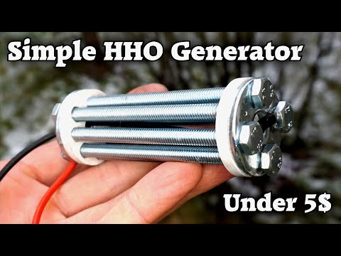 Making a Simple HHO Generator under 5$