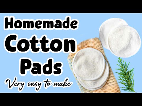 How to make makeup removal cotton pads at home