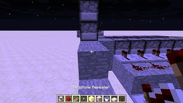 Minecraft How to: Make a TNT cannon (simple) 1.8.8