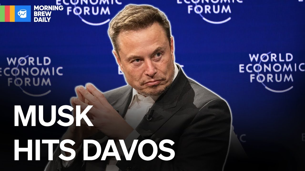 Davos-hater Elon Musk makes his World Economic Forum Debut