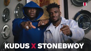 Mohammed Kudus meets Stonebwoy and listens to his new music: 'I relate to the lyrics' 🇬🇭🎶