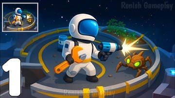 Mars Survivor - Gameplay Walkthrough Part 1 - Craft Tools And Conquer Mars (Android, iOS)