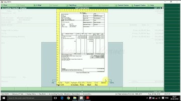 GCC VAT - Print GCC VAT Invoice Domestic Sales in Tally ERP 9