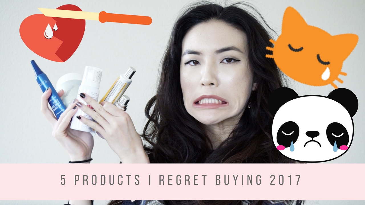5 Products I Regret Buying 2017 | Shu Uemura, Chantecaille, Tatcha and more!