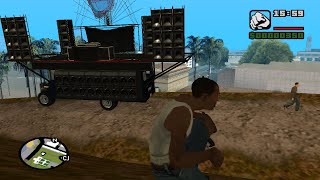 DJ Concert truck mod in GTA San Andreas