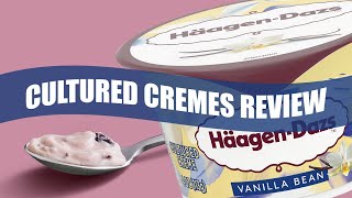 Are These BETTER Than Yogurt? | Haagen Dazs Cultured Creme Taste Test Review