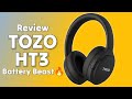 TOZO HT3 Review – 90 Hours Battery! Best Budget ANC Headphones 2025?