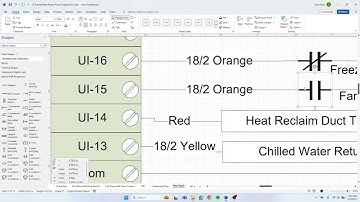 Microsoft Visio Connectors for Wiring Diagrams