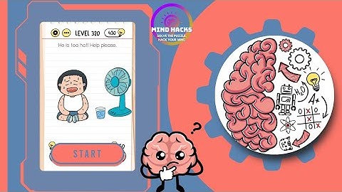 Brain Test: He is too hot! Help please. | Level 320