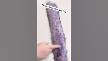 Save for later! How to fix your faux fur when it