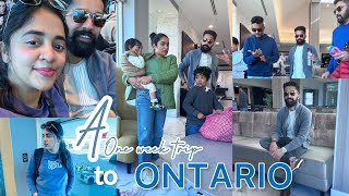 A family trip to Ontario | Halifax ✈️ Kitchener | Malayalam Video | SnehaVimal