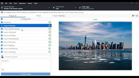 Como enviar projetos de código para o github usando o github desktop