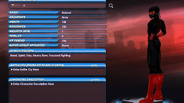 city of heroes gameplay pt 1 character creation
