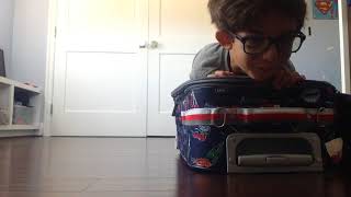 Get in the suitcase challenge