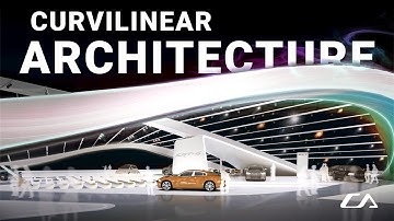 Curvilinear Architecture - Auto Show Concept Design