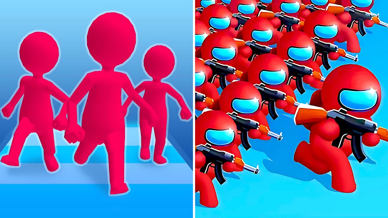 Looking Good💥💥💥Gun Clash 3D Vs Join Clash 3D Walkthrough Android IOS Mobile Gameplay NR11