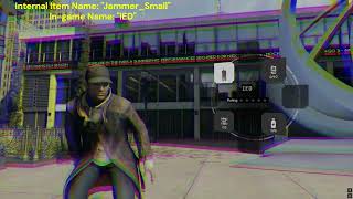 Watch Dogs - Odd/Unused Weapons and Items