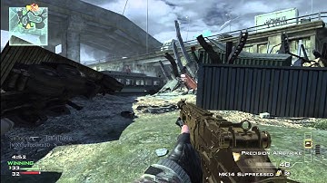 MW3 - 31-12 Kill Confirmed on Interchange - MK14