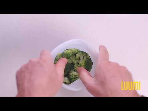 Luumi bowl bag makes an awesome microwave steamer!