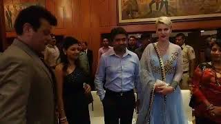Business Tycoon Mr Abhishek Verma & Mrs Anca Verma, arrival as a Guest Of Honor at a Beauty Pageant