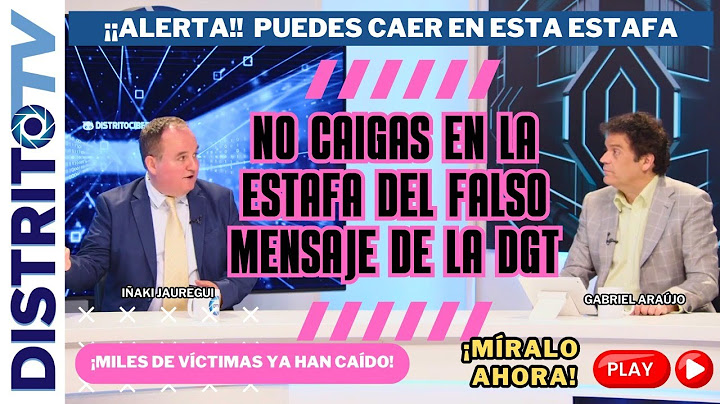 DistritoCiber: ¡Alerta! No Caigas en la Estafa del Falso Mensaje de la DGT - Consejos de Seguridad