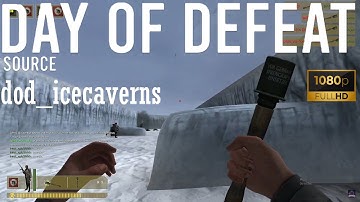 Day of Defeat Source - dod_icecaverns (74-55) - Gameplay (08.07.2022) Forgotten Videos [1080p60FPS]