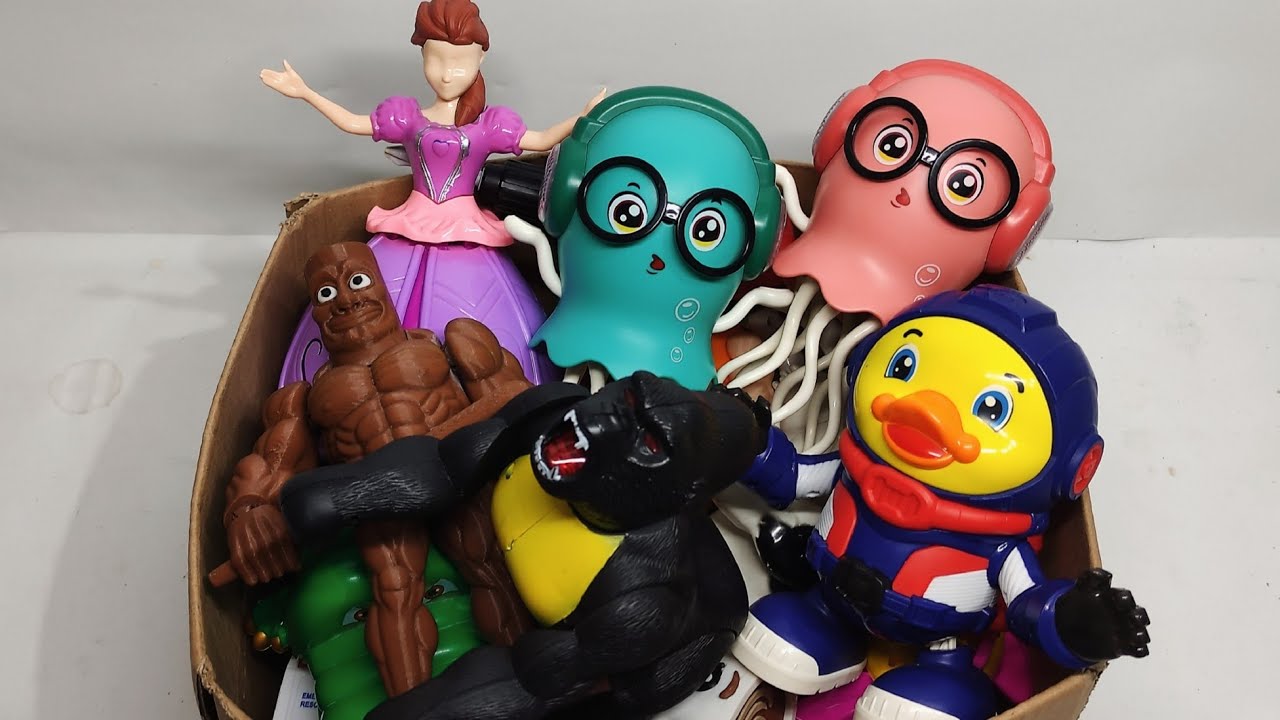 ASMR Unboxing Princess Doll Toy Set (Swing & Slide) | No Talking • Satisfying Sounds 