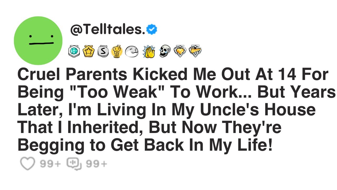 Cruel Parents Kicked Me Out At 14 For Being 