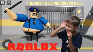 Descobri o Segredo do Policial Peidão no Roblox e Ele me Pegou - Barry's Prison run