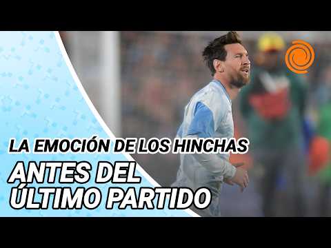 Messi says goodbye to the National Team: the fans' emotion before his last match