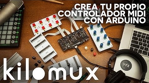 Kilomux shield - Crea tu propio controlador MIDI DIY basado en Arduino