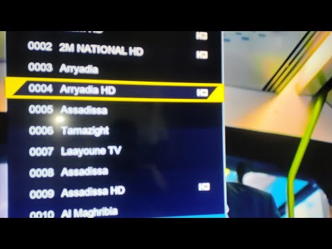 جديد القنوات المغربية  على قمر بدر اشارة رائعة جداا حتى بصحن صغير قد تستقبل القنوات