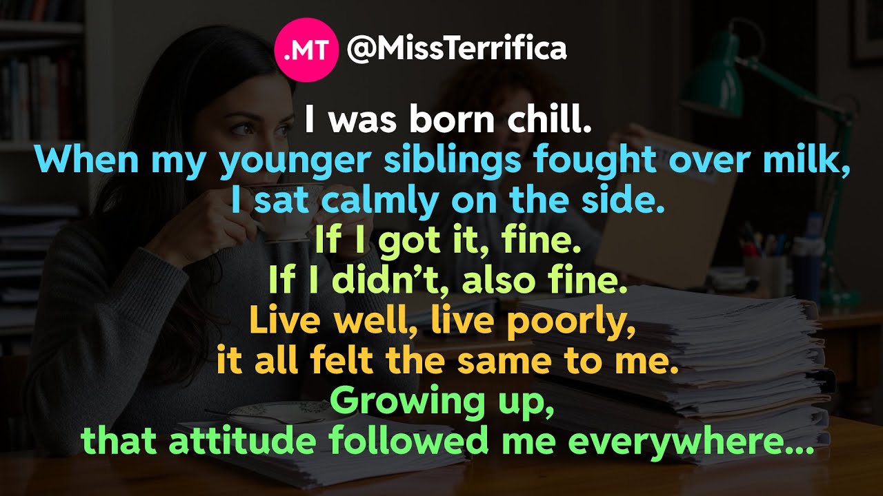 Я родилась спокойной. Когда мои младшие братья и сестры ссорились из-за молока, я спокойно сидела...