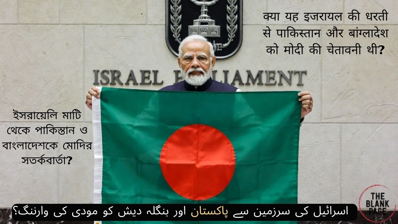 Шокирующая речь Моди: он напомнил Пакистану о Бангладеш, стоя в Израиле!