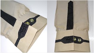 Designer Shirt sleeve Cuff | Cuff Design