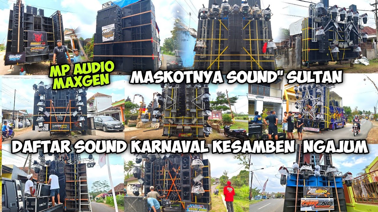 Semenjak Dijoki Mas Hengki, Mp pakai Box Maxgen K5 MAXIMAL,,Daftar sound Karnaval Kesamben NGAJUM 