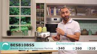 Breville BES810BSS Duo Temp Pro 