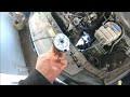 audi A6 2.0tgi how to change tensioner for v-belt